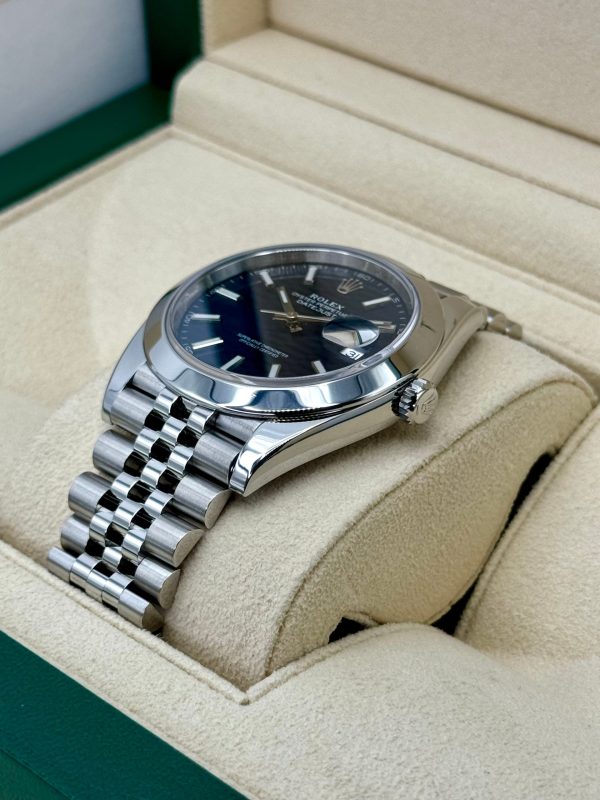 2022 Rolex Datejust 41mm 126300 Stainless Steel Jubilee Blue Motif Dial for sale