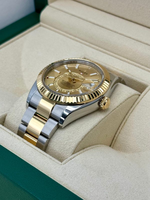2024 Rolex Sky-Dweller 42mm 336933 Oyster Champagne Dial for sale