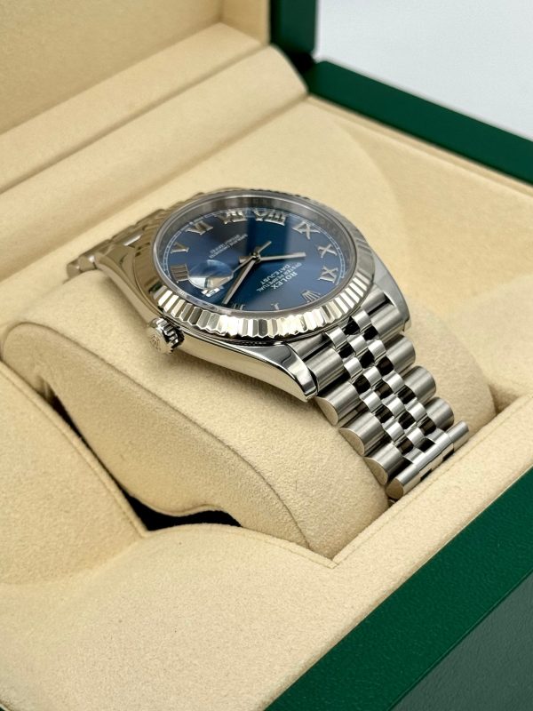 Rolex Datejust 41mm 126334 Stainless Steel Jubilee Blue Dial for sale