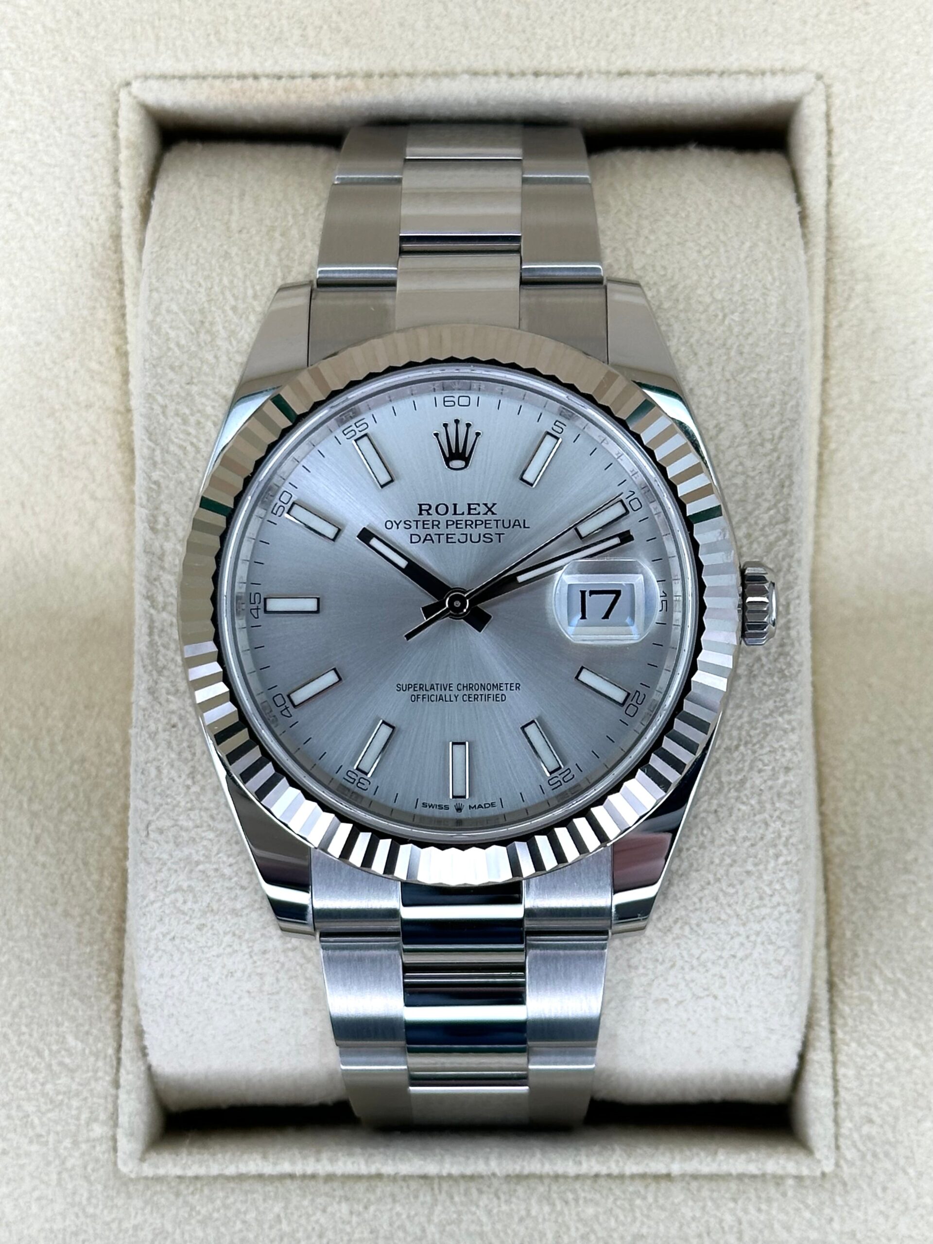 Pre owned Rolex Datejust 41 126334 for sale