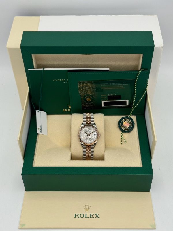 2024 Rolex Ladies Datejust 31mm 278271 Jubilee Floral Motif Dial (Unworn) (No. 2 of 2) for sale