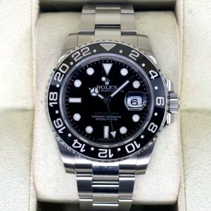 2011 Rolex GMT-Master II 40mm 116710LN Stainless Steel Black Dial (No. 2 of 2) for sale