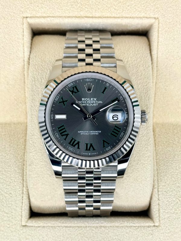 2024 Rolex Datejust 41mm 126334 Jubilee Wimbledon Dial (No. 2 of 2) for sale