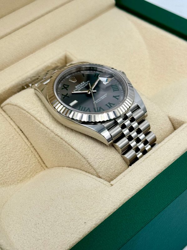2024 Rolex Datejust 41mm 126334 Jubilee Wimbledon Dial (No. 2 of 2) for sale