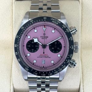 2024 Tudor Black Bay Chrono 41mm 79360N Stainless Steel Pink Dial (Unworn) for sale