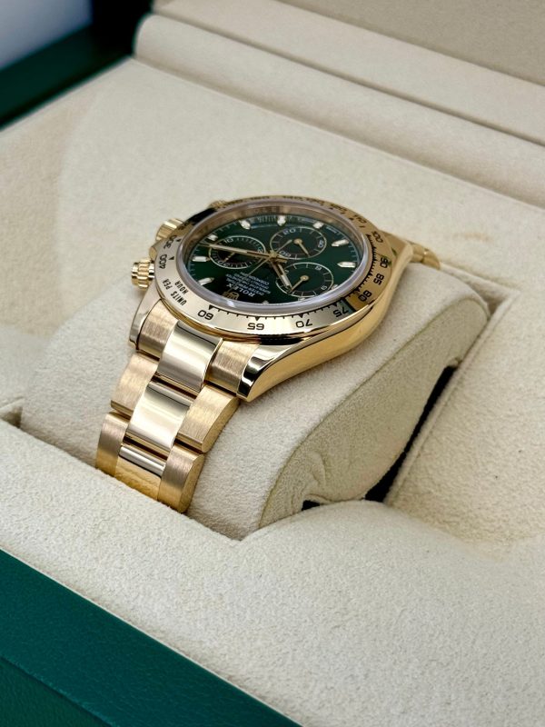 2022 Rolex Daytona “John Mayer” 40mm 116508 Yellow Gold Green Dial for sale