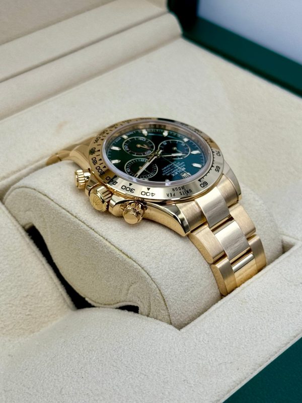 2022 Rolex Daytona “John Mayer” 40mm 116508 Yellow Gold Green Dial for sale