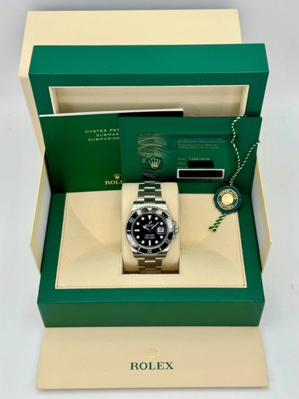 2021 Rolex Submariner 41mm 126610LN Stainless Steel Black Dial (No. 3 of 4) for sale