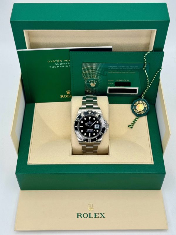 2021 Rolex Submariner 41mm 126610LN Stainless Steel Black Dial (No. 3 of 4) for sale