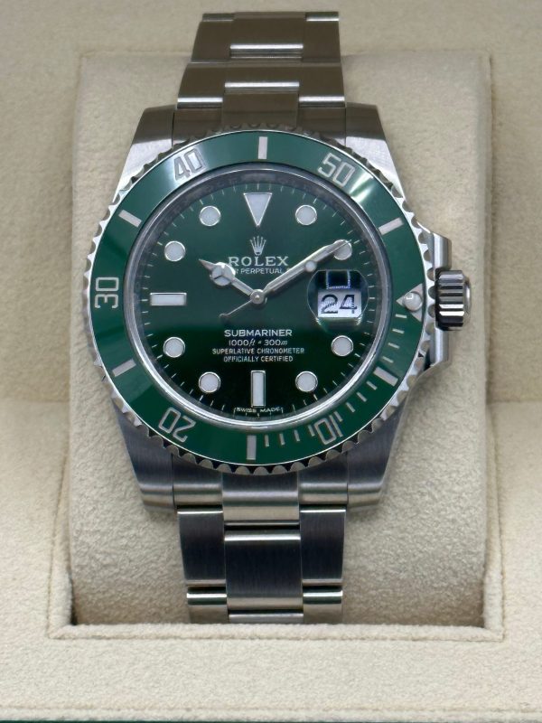 2019 Rolex Submariner “Hulk” 40mm 116610LV Green Dial (No. 1 of 6) for sale