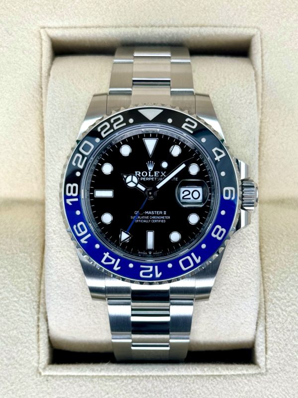 2023 Rolex GMT-Master II “Batman” 40mm 126710BLNR Oyster (No. 7 of 8) for sale