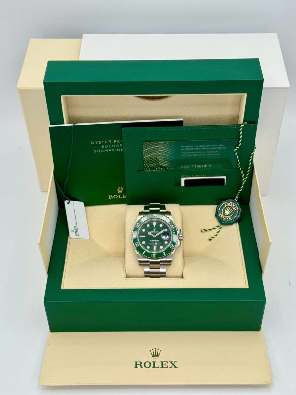 2020 Rolex Submariner “Hulk” 40mm 116610LV Green Dial (Unworn) (No. 2 of 2) for sale