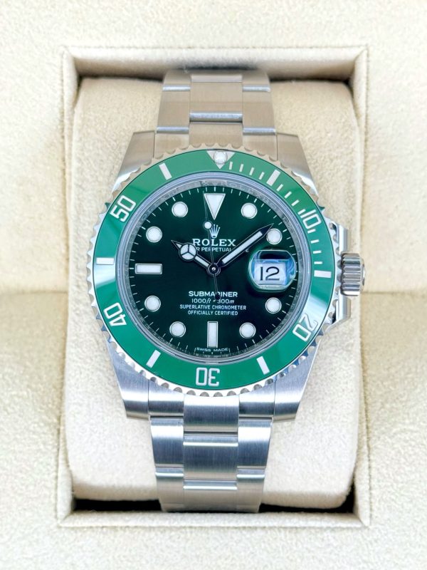 2020 Rolex Submariner “Hulk” 40mm 116610LV Green Dial (Unworn) (No. 2 of 2) for sale
