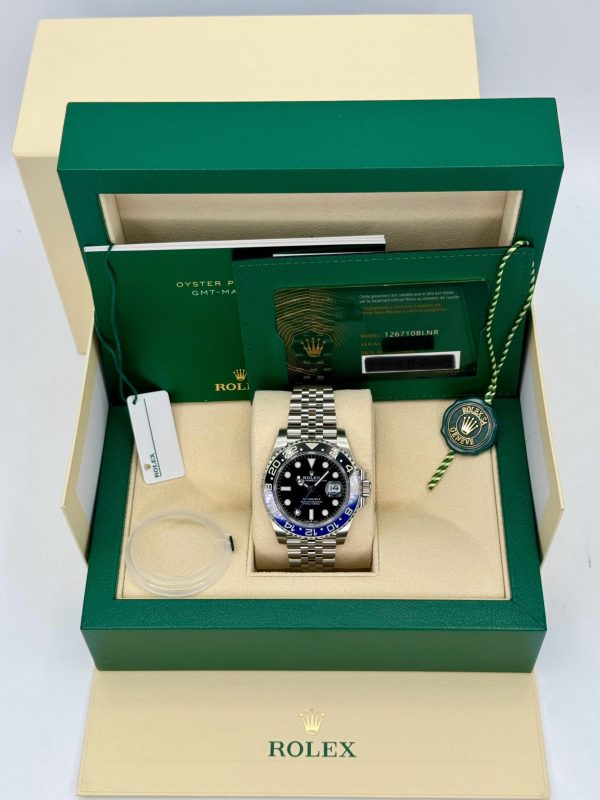 2024 Rolex GMT-Master II “Batgirl” 40mm 126710BLNR Jubilee (Unworn) for sale