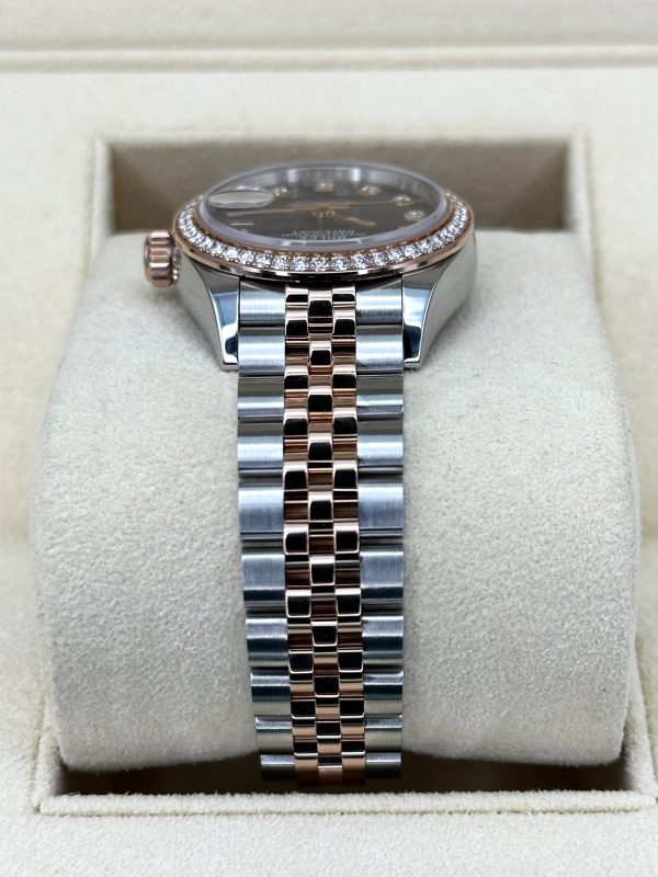 2017 Rolex Lady-Datejust 28mm 279381RBR Two-Tone Purple Diamond Dial for sale
