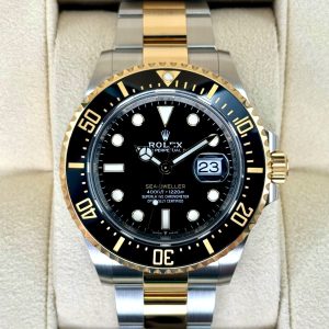2022 Rolex Sea-Dweller 43mm 126603 Two-Tone Black Dial (No. 1 of 2) for sale