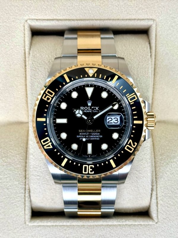 2022 Rolex Sea-Dweller 43mm 126603 Two-Tone Black Dial (No. 1 of 2) for sale