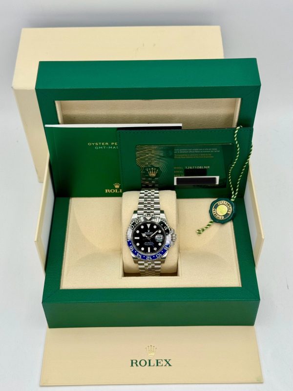 2023 Rolex GMT-Master II “Batgirl” 40mm 126710BLNR Jubilee Black Dial (No. 5 of 5) for sale
