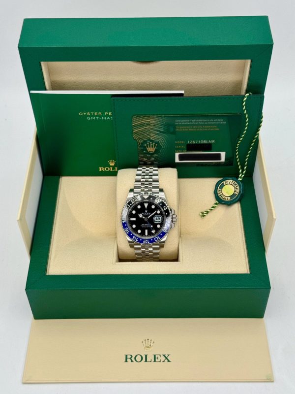 2023 Rolex GMT-Master II “Batgirl” 40mm 126710BLNR Jubilee Black Dial (No. 5 of 5) for sale