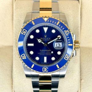 2020 Rolex Submariner “Bluesy” 40mm 116613LB Two-Tone Blue Dial for sale