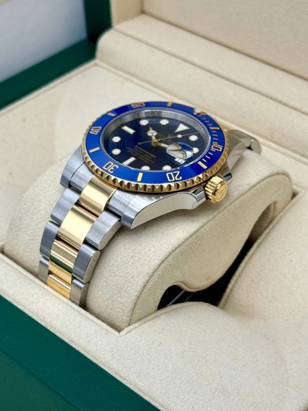 2020 Rolex Submariner “Bluesy” 40mm 116613LB Two-Tone Blue Dial for sale
