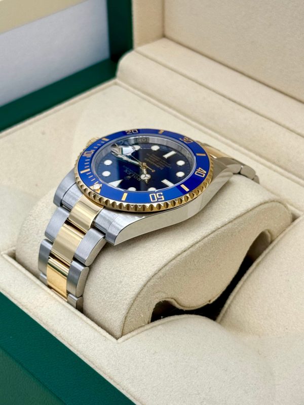 2020 Rolex Submariner “Bluesy” 40mm 116613LB Two-Tone Blue Dial for sale