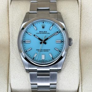 2023 Rolex Oyster Perpetual 36mm 126000 Tiffany Blue Dial (Unworn) for sale