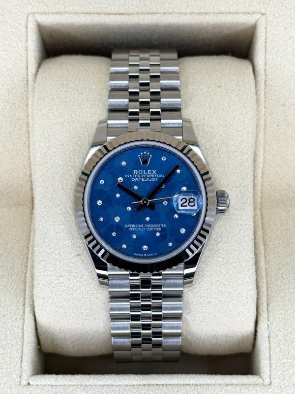 2024 Rolex Datejust 31mm 278274 Stainless Steel Jubilee Floral Dial (Unworn) for sale
