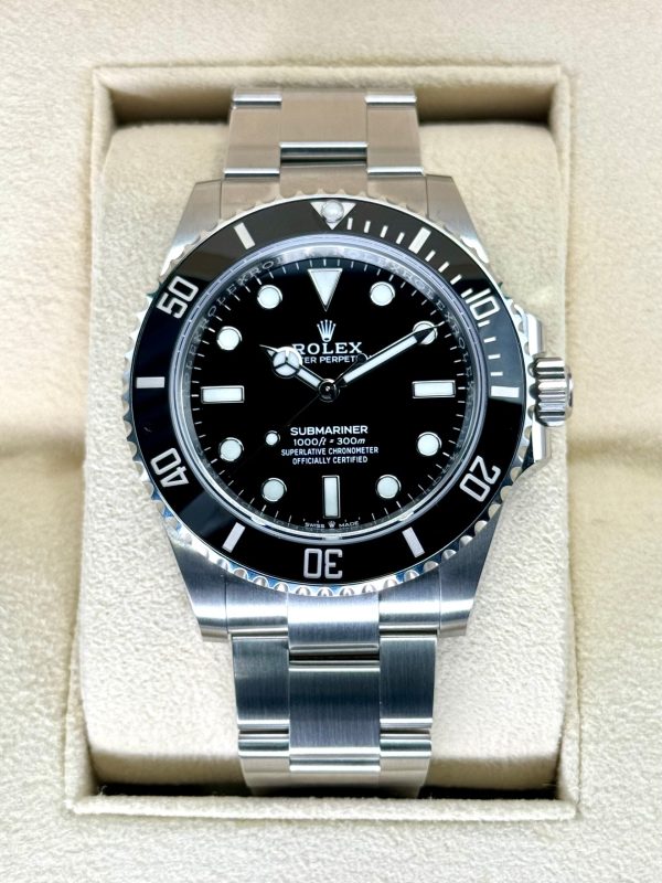 2024 Rolex Submariner 41mm 124060 Stainless Steel Black Dial (Unworn) (No. 1 of 5) for sale