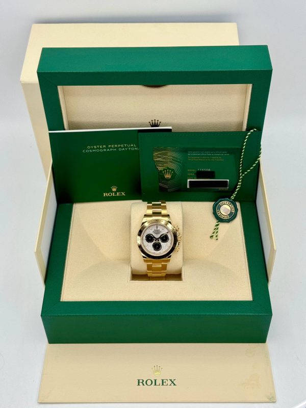 2023 Rolex Daytona 40mm 116508 Yellow Gold Meteorite Dial (Unworn) for sale