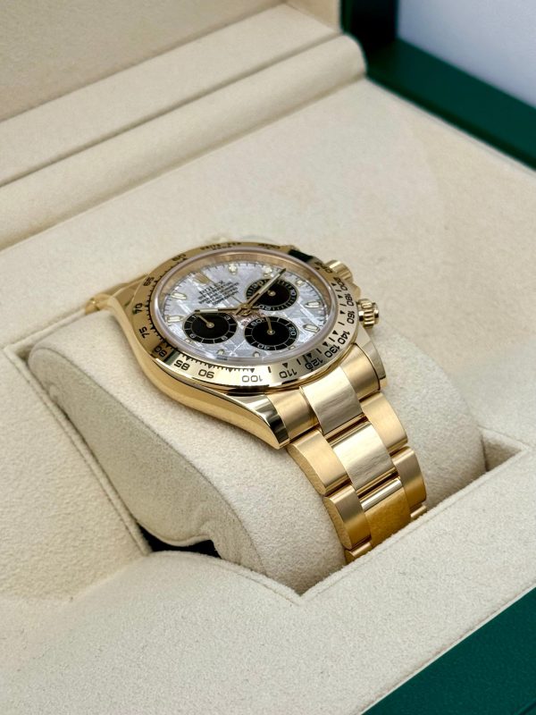 2023 Rolex Daytona 40mm 116508 Yellow Gold Meteorite Dial (Unworn) for sale