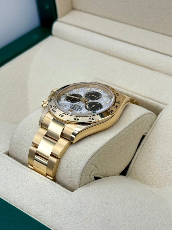 2023 Rolex Daytona 40mm 116508 Yellow Gold Meteorite Dial (Unworn) for sale