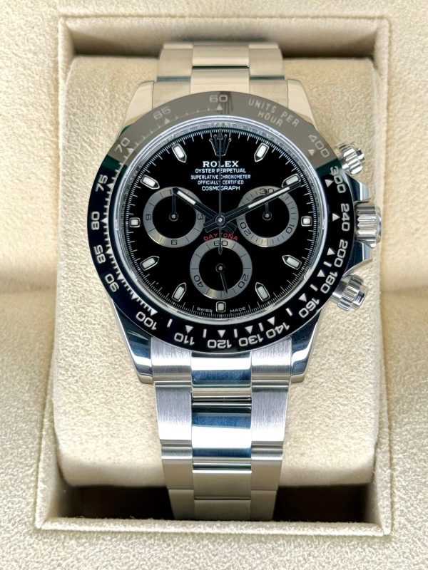 2021 Rolex Daytona 40mm 116500LN Stainless Steel Black Dial for sale