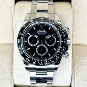 2024 Rolex Daytona 40mm 126500LN Stainless Steel Black Dial (No. 1 of 3) for sale