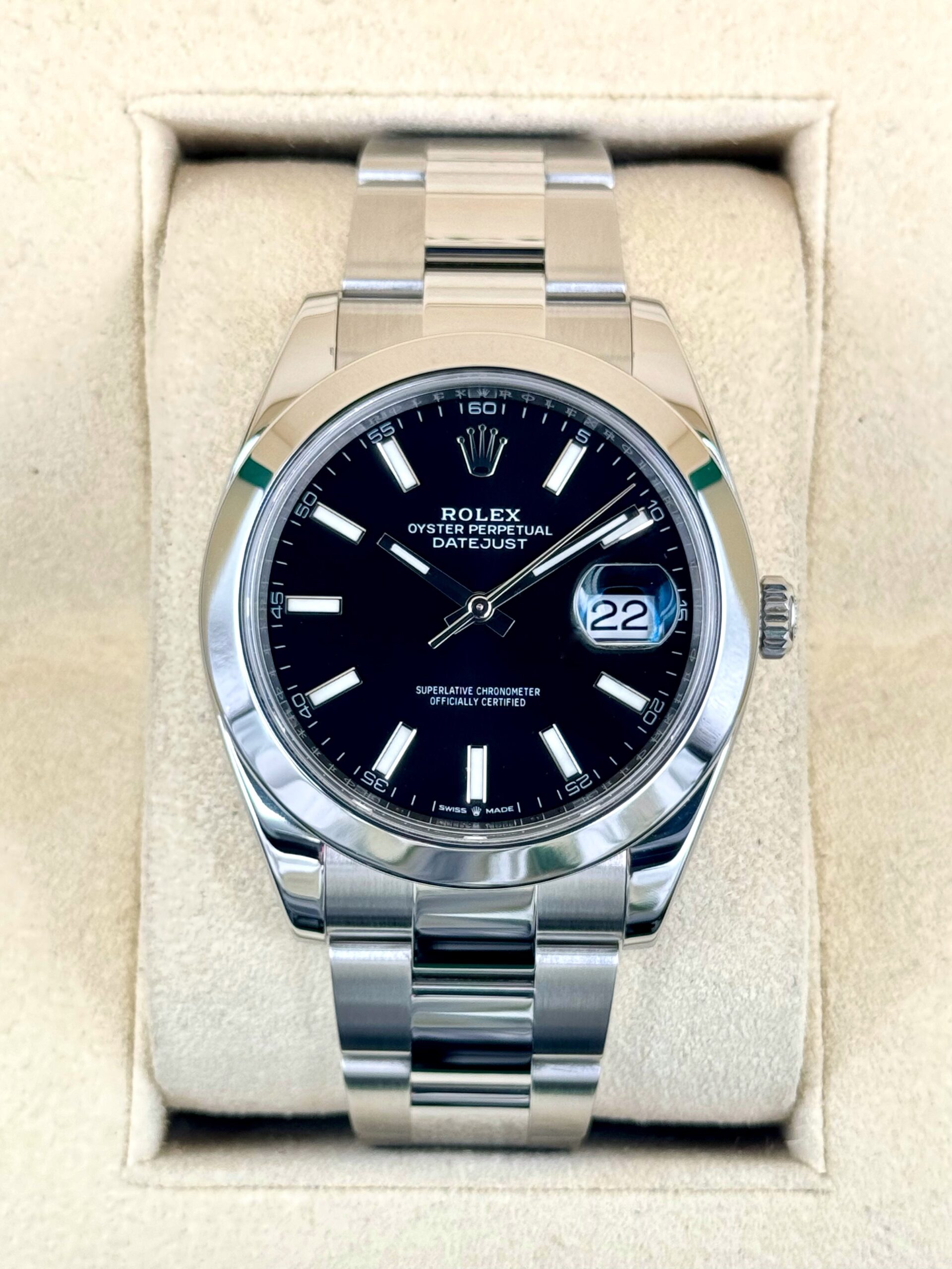 Pre owned Rolex Datejust 41 126300 for sale