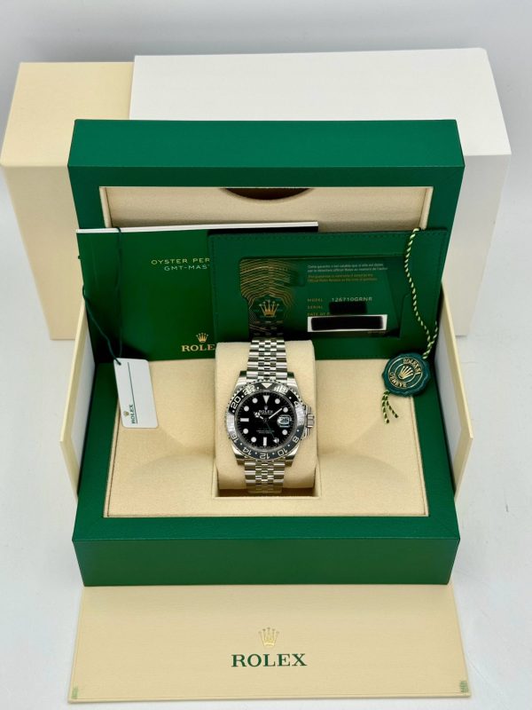 2024 Rolex GMT-Master II “Bruce Wayne” 40mm 126710GRNR Jubilee (Unworn) for sale