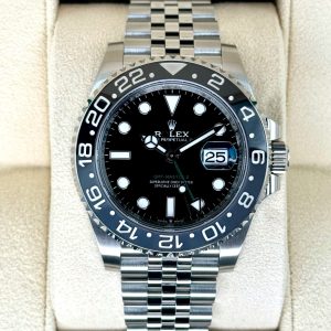 2024 Rolex GMT-Master II “Bruce Wayne” 40mm 126710GRNR Jubilee (Unworn) for sale