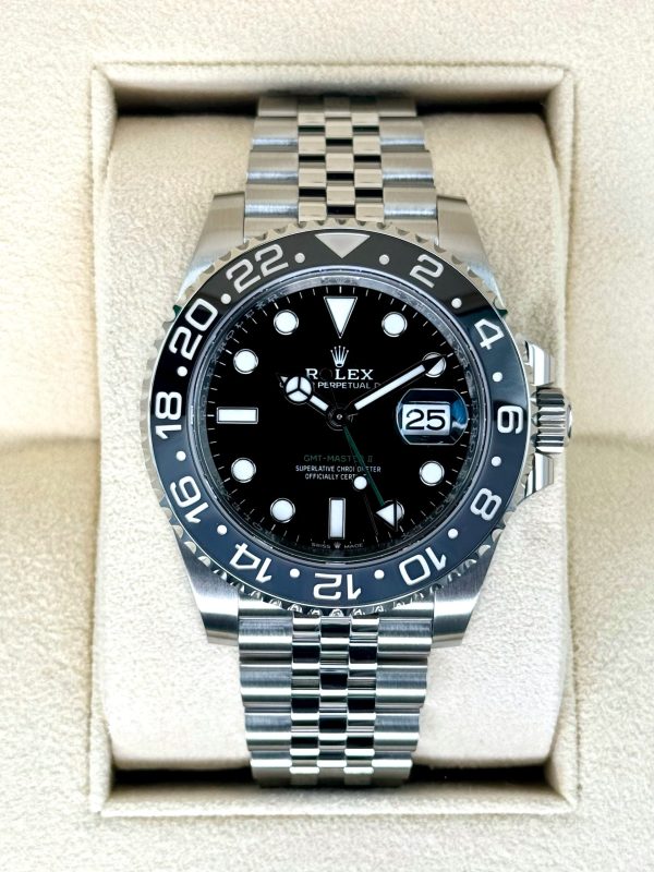 2024 Rolex GMT-Master II “Bruce Wayne” 40mm 126710GRNR Jubilee (Unworn) for sale