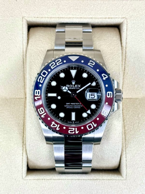 2022 Rolex GMT-Master II “Pepsi” 40mm 126710BLRO Oyster (No. 3 of 5) for sale