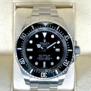 2016 Rolex Deepsea 44mm 116660 Stainless Steel Black Dial for sale