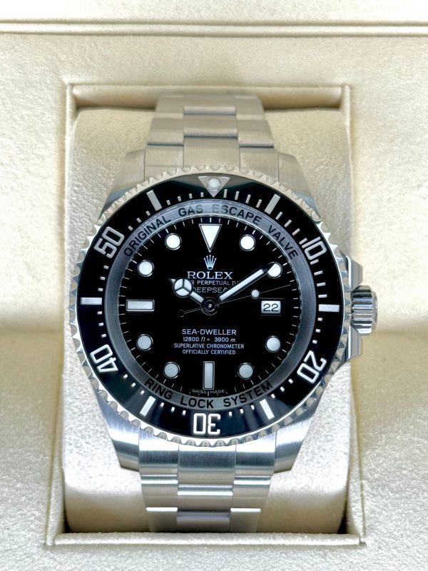 2016 Rolex Deepsea 44mm 116660 Stainless Steel Black Dial for sale