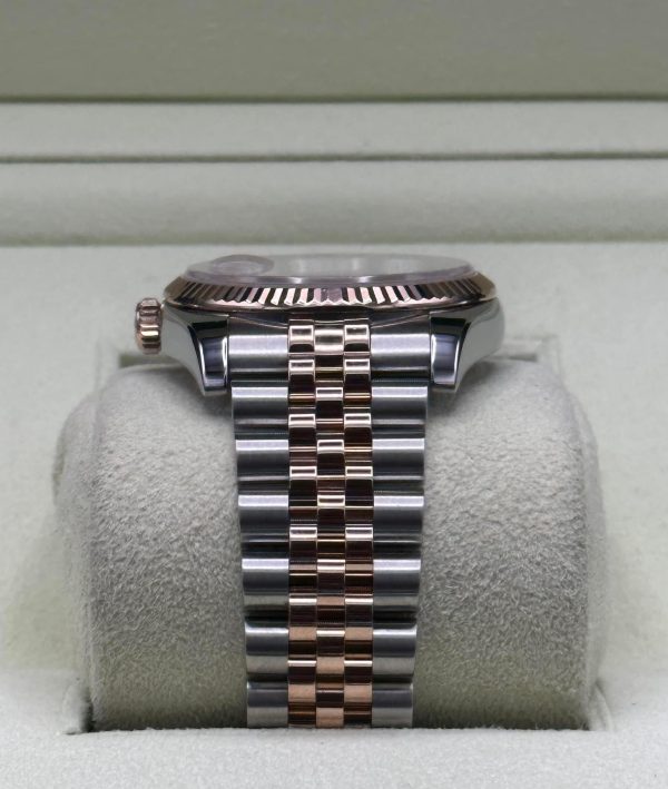 2010 Rolex Datejust 36mm 116231 Two-Tone Rose Gold Pink Diamond Dial for sale