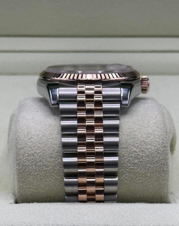2010 Rolex Datejust 36mm 116231 Two-Tone Rose Gold Pink Diamond Dial for sale
