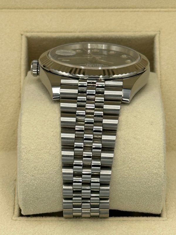 2022 Rolex Datejust 41mm 126334 Jubilee Blue Diamond Dial (No. 1 of 2) for sale