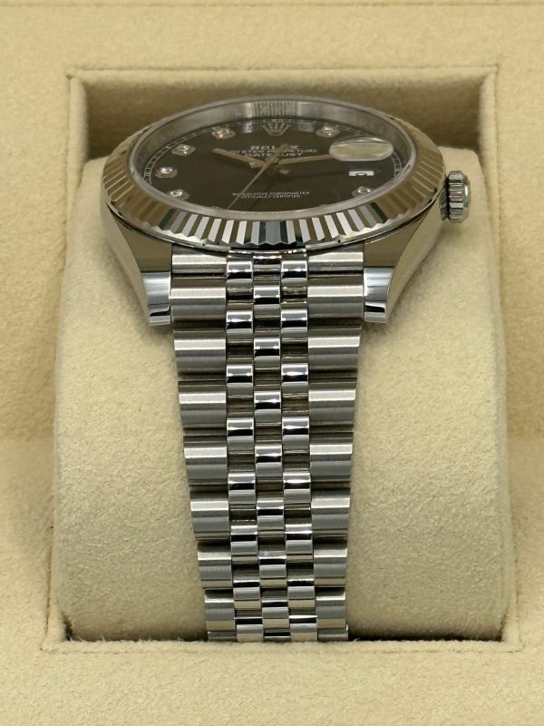2022 Rolex Datejust 41mm 126334 Jubilee Blue Diamond Dial (No. 1 of 2) for sale