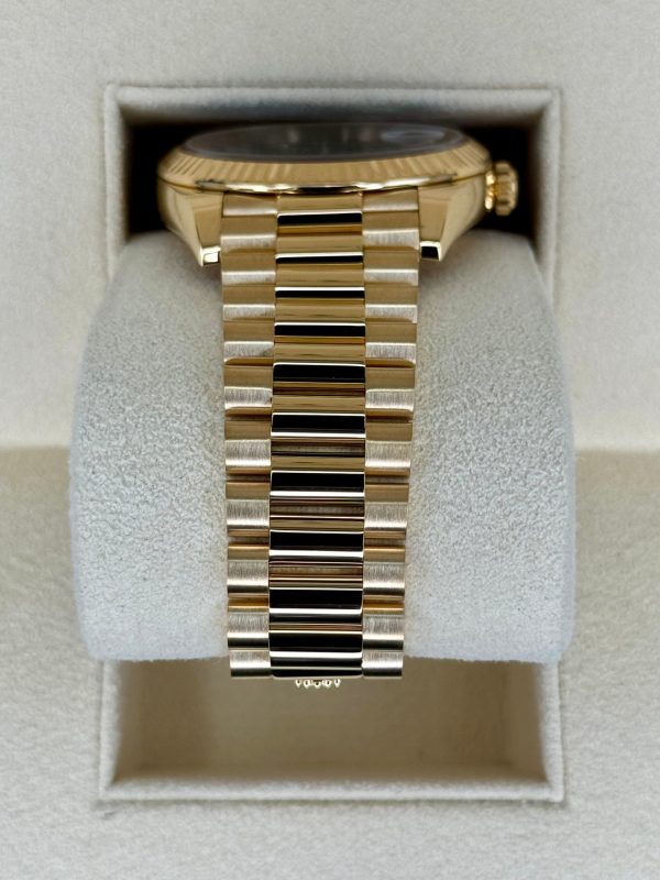 2023 Rolex Day-Date 40mm 228238 Black Diamond Baguette Dial for sale