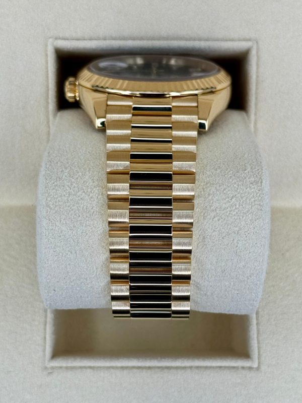 2023 Rolex Day-Date 40mm 228238 Black Diamond Baguette Dial for sale