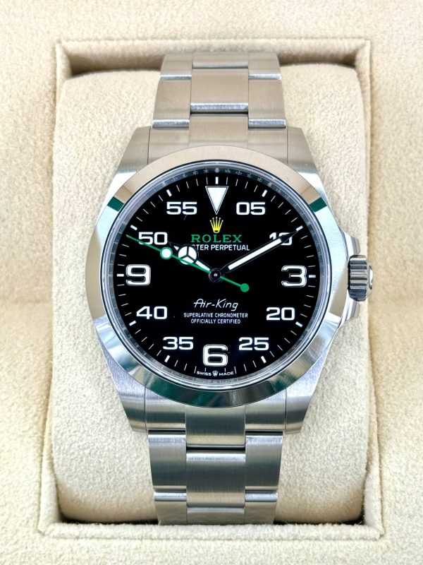 2024 Rolex Air-King 40mm 126900 Stainless Steel Black Dial (Unworn) for sale