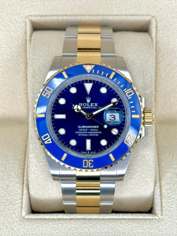 2024 Rolex Submariner “Bluesy” 41mm 126613LB Two-Tone Blue Dial (Unworn) (No. 1 of 3) for sale