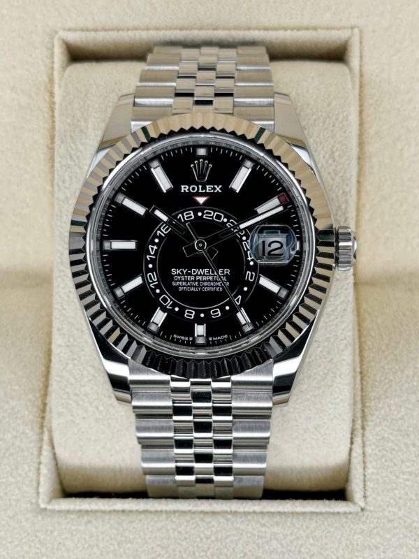 2023 Rolex Sky-Dweller 42mm 336934 Jubilee Black Dial (Unworn) for sale
